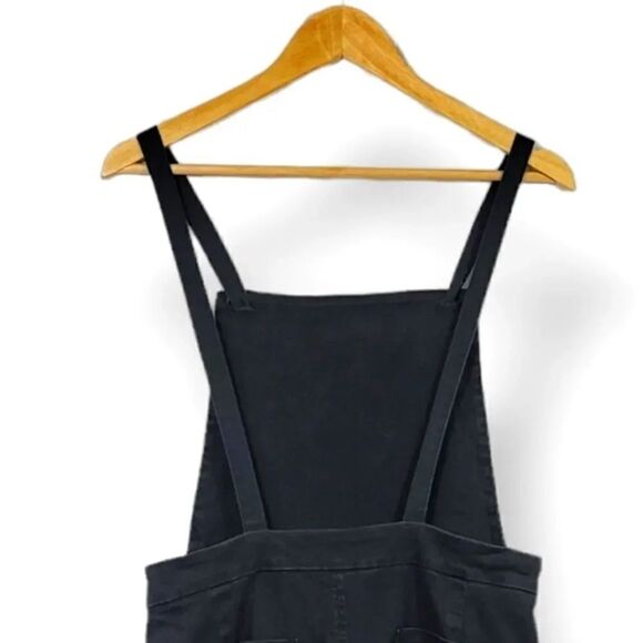 NEW Loup Knot Stretch Washed Black Twill Overalls in Black Size Medium - Picture 7 of 11